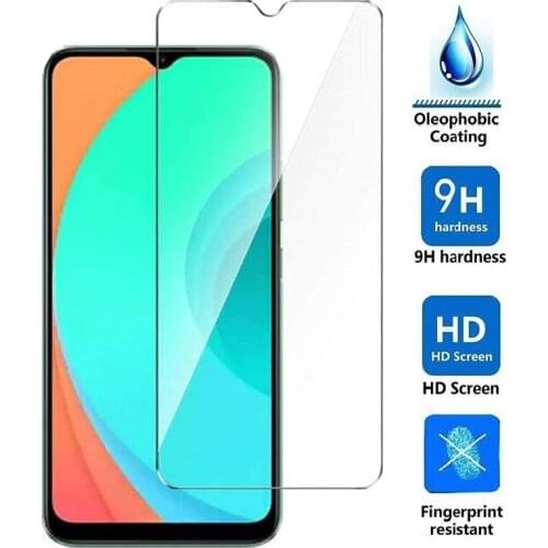 Potectve Glass For Realme C11 / C12 / C15 Tempered Glass Screen Protector For Realmi Realme V3 4G / 5G Case
