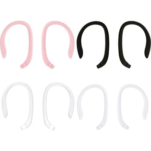 1Pair Earhooks Holder Silicone Sports Anti-lost Ear Hook for Airpods 1/2/Pro Q81F