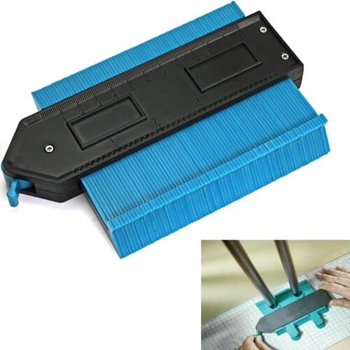 5inch self lock Contour gauge Profile Copy Gauge Duplicator 10inch Wood Marking Tool Tiling Laminate Tiles General Tools