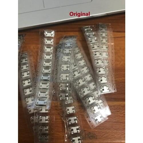 50pcs /lot Micro USB Charging Port Charger Connector for MOTO G5S