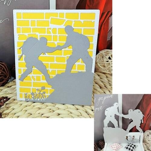 Outdoor mountaineering is suitable for metal cutting mold and scrapbook DIY embossing paper process production 2020 new