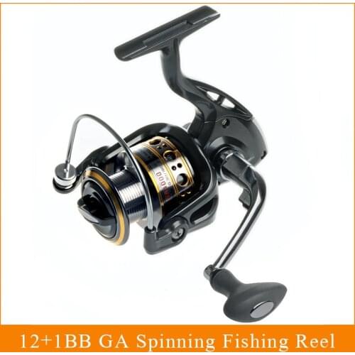 Cheap Clearance Sale Spinning Reel Clea12+1 Bearing Balls spinning reel Super Strong fishing reel 5.5:1 Carp Quality Spinner