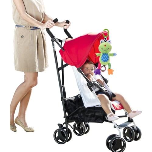 Baby Rattles Toys Stroller Hanging Soft Toy Cute Animal Doll Baby Crib Bed Hanging Bells Toys For Children Birthday Gift