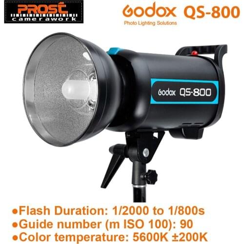 Godox QS800 QS-800 800Ws Photo Studio Flash Lighting Lamp Strobe Head AC220V 800W