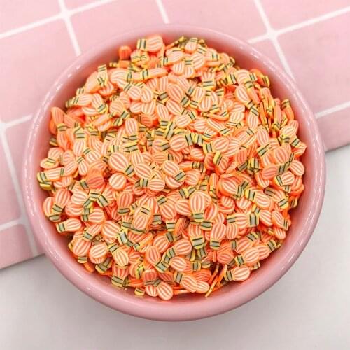 50g/lot Hot Air Balloon Slice Polymer Sprinkles for Crafts Slime Filling Material DIY Miniaure Nail Art Decoration Accessories