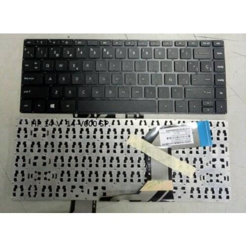 New SP Spanish Teclado laptop Keyboard For HP 14-V000 14-V 14-V002la 14-V0003la black