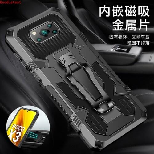 Shockproof Belt Clip Case For Mi 10T Pro Mi10T Lite T10 Poco F3 X3 NFC M3 Cover for Xiaomi Redmi Note 10 Case Mi 10 T 9t Funda