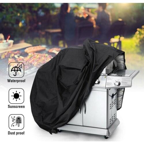 BBQ Grill Barbeque Cover Portable Outdoor Rain For Gas Charcoal Electric Waterproof Barbeque Cover Home bbq accessories