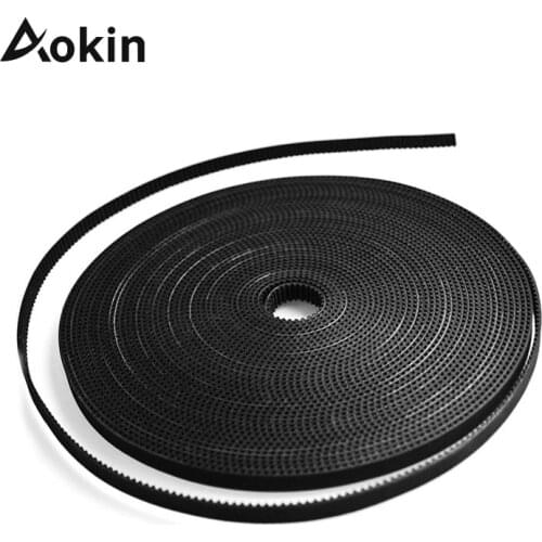 3D Printer Parts 10M/lot GT2 Synchronous Timing Belt Wide 6mm 2GT-6mm for 3D Printer RepRap Mendel 2GT Belts Pulley Accessories