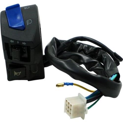 125 Motorcycle Universal Switch Handlebar Assembly Handle Switch Assembly Horns ABS Metal Motor Accessories Left Right Set