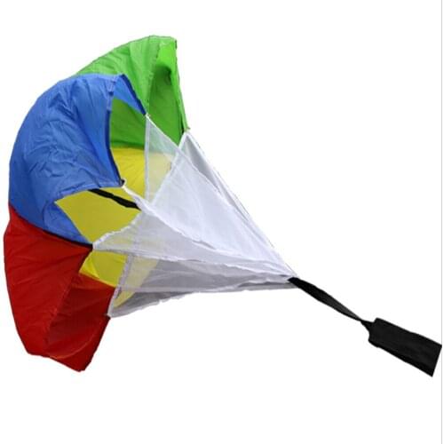 Wholesale high quality child kid soccer resistance training parachute strength speed training umbrella
