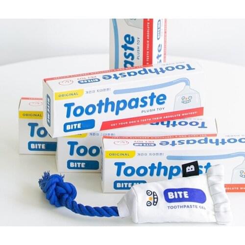 Dog chew toys dog toys for small dogs tooth paste toy dog accessories dog toys funny chihuahua dog training pet toys