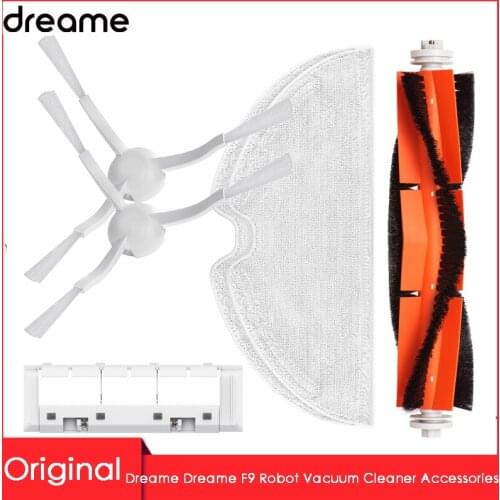 Dreame F9 D9 L10 Accessories Robot Vacuum Cleaner with Side brush Main brush Dust box filter cleaning Replacement Accessories