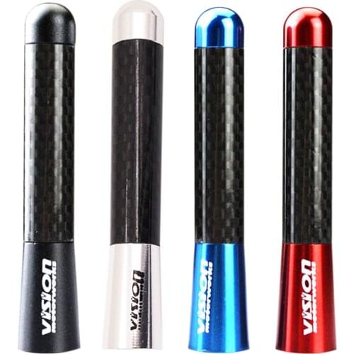 High Quality 8cm Carbon Fiber Car Antenna Aerials for Ford Focus 2 and 3 Fiesta Kuga eEosport Mazda 2 3 6 MX-5 Miata RX-8 Aerial