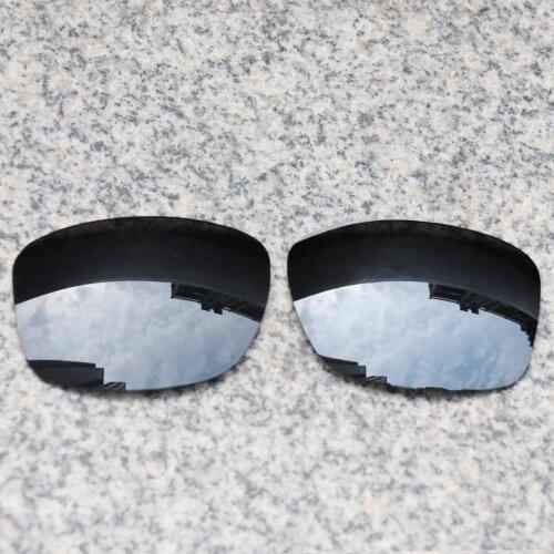 E.O.S Polarized Enhanced Replacement Lenses for Oakley Jupiter Squared Sunglasses - Black Polarized