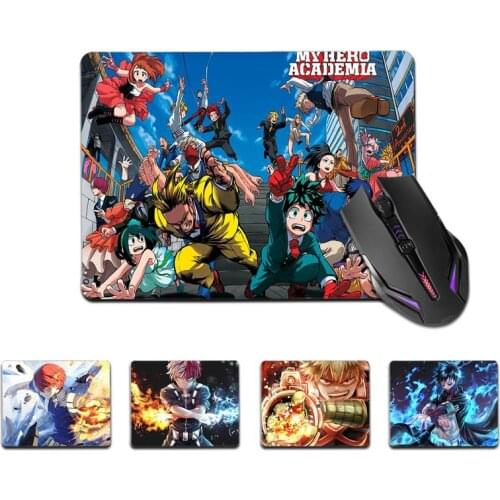 FHNBLJ Top Quality My Hero Academia Keyboard Gaming MousePads Top Selling Wholesale Gaming Pad mouse