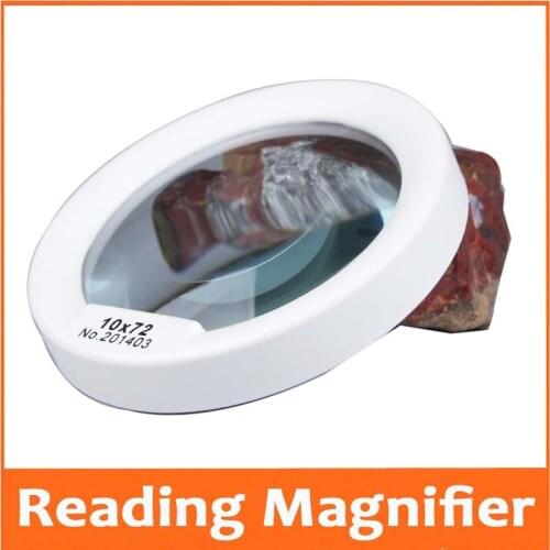 5X 72MM Lens Diameter Pocket Handheld Reading Newspaper Elderly People Magnifier Loupe Reading Glass