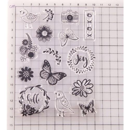 Reunion Butterfly Bird Metal Cutting Dies and Stamps Scrapbook Craft Stencil DIY Album Paper Make Template Model
