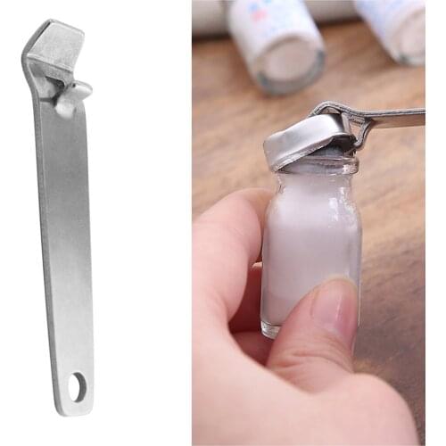 Opener Oral Liquid Vial Manual Can Opener Household Products Accessories Supplies Stainless Steel Good Grip Vial Opener