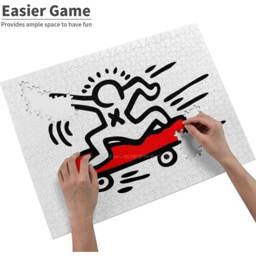 - Skate Lover / 1988 / Talking Heads / Abstract / Pop Art Jigsaw Puzzle Puzzles For Adults Release Pressure Kids Games Toys