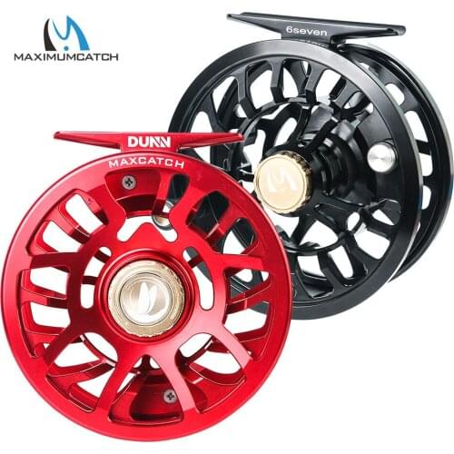 Maximumcatch Dunn 2-7wt Fully Sealed Waterproof Fly Fishing Reel Ultralite MAXSDS CNC Machined Fly Reel