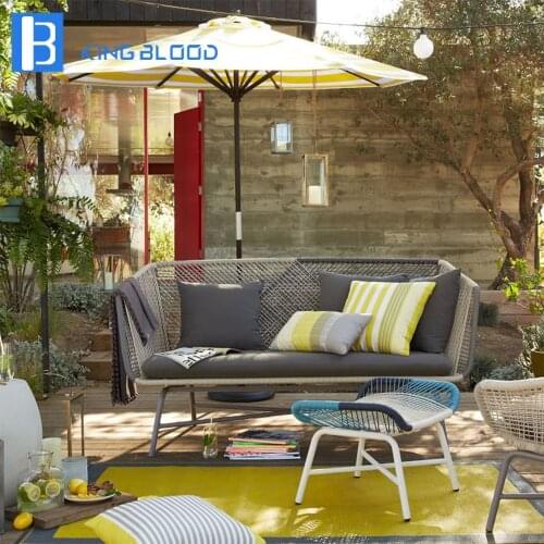 Outdoor Furniture Rope Garden Patio Sofa