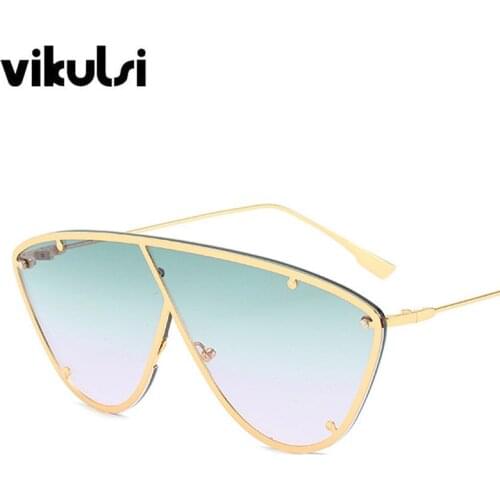 Unisex Fashion Ladies Trend Pilot Sunglasses Women Brand Designer Metal Frame Square Sun glasses Female Men Shades Eyewear UV400