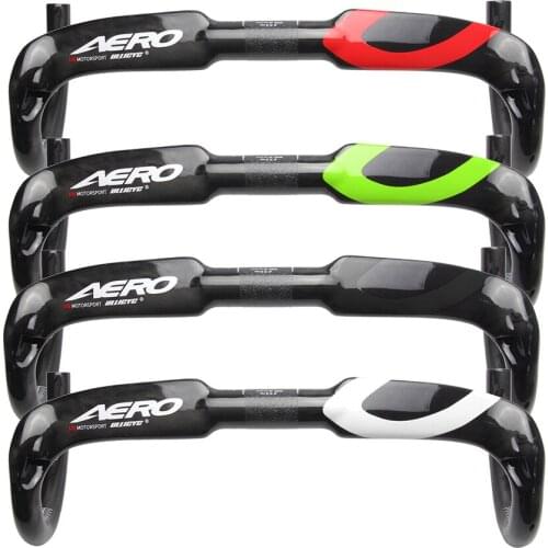 Ullicyc AERO Series UD Full Carbon Fibre Road Handlebar Matte/Gloss Carbon Fiber Bent Bar Bicycle Parts 31.8*400/420/440mm