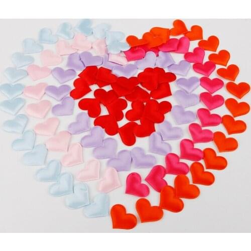 100pcs Colorful Sponge Heart Shaped Confetti Throwing Petals for Wedding Supplies Valentines Day Gift Home Decor Decoration