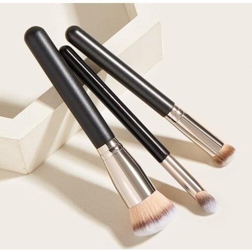 3pcs Eye Makeup Brush Set Artificial Fiber Eye Shadow Foundation Powder Eyelash Make Up Brush Cosmetic Beauty Tool Kit