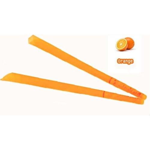 51 pairs/lot aromatherapy ear candles for beauty salon,Orange,no smoke ,trumpet beewax ear candle, with CE aprroval!with disc