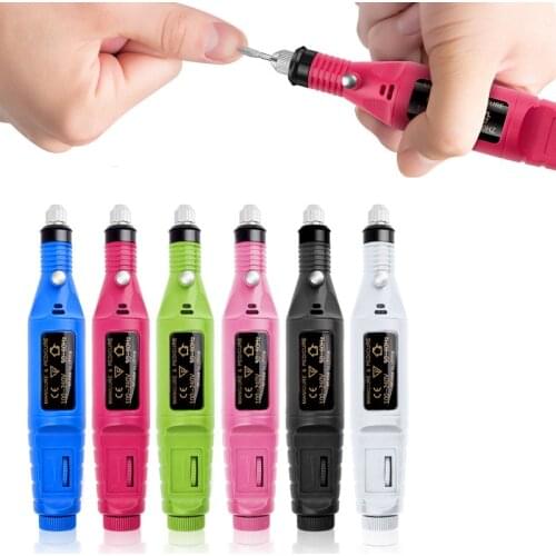 USB Electric Nail Drill Machine Nail Art Polish Grinding Manicure Tool Dead skin Remover Pedicure Nail Machine Portable Tools