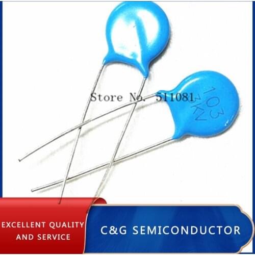 100pcs 102 3KV 102K 3000V 102 1NF high voltage Ceramic Disc Capacitors