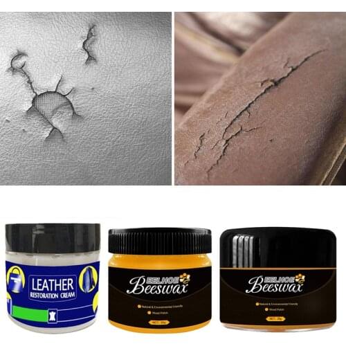 Professional Leather Polish Excellent Resin Adhesive for Smooth Interior Leather Sofa Seat Shoes Care Small 50x50x50mm