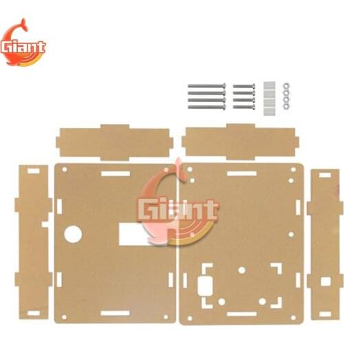 LCR-T4 Acrylic Case Shell Housing Transistor Housing Clear For LCR-T4 M328 Transistor Tester Capacitance Mega328