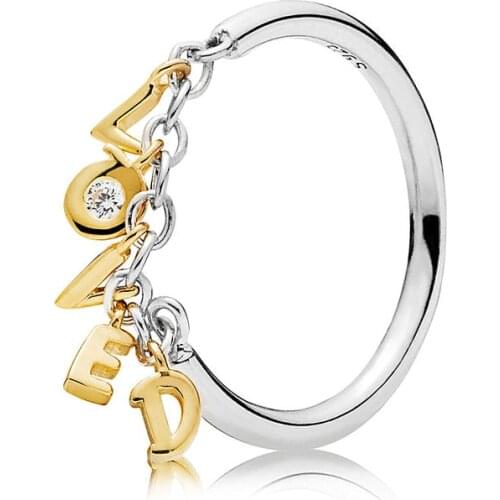 Ajxa 925 Sterling Silver Girls Stylish Simple Dating Engagement Love Ring 2021 Womens Valentines Day Gifts