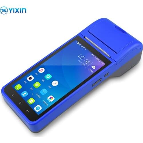 PDA Thermal Receipt printer POS Mobile phone Small Office Printer WiFi Bluetooth Printer, Suitable for Takeaway Express, etc