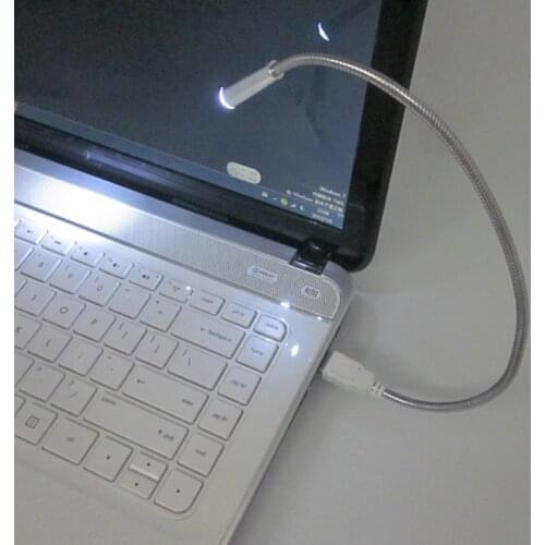 Mycyk Notebook USB light Flexible Mini Light plastic tube USB eye protection night light USB LED Lamp for PC Notebook Laptop