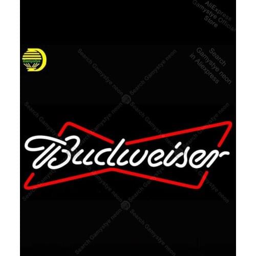 Neon Light Sign Budweiser Tube Neon Sign Decor Game Neon Sign Light Room Windows Garage Wall Sign Cervej Shops Display neon sign