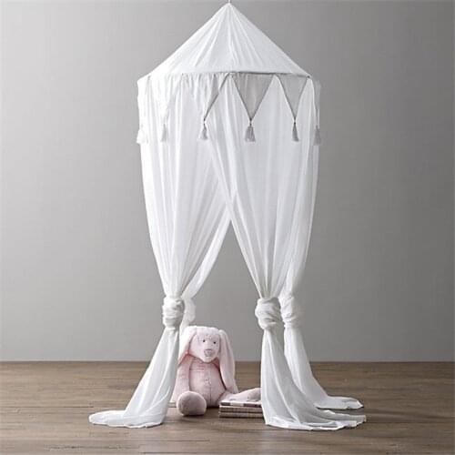New Kids Tent Play House Baby Bed Hanging Cloth Tent Girl Room Decoration Bed Curtain Home Ornaments Dome Hanging Mosquito Net