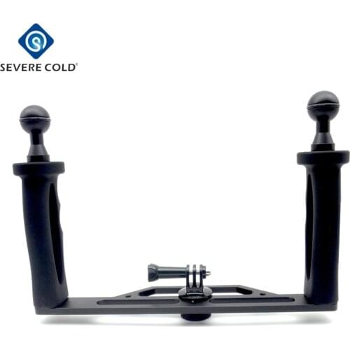 Severe Cold Scuba Diving Underwater Photographing Light Arm System Tray Handle Mount for Waterproof Camera Housing Video Light