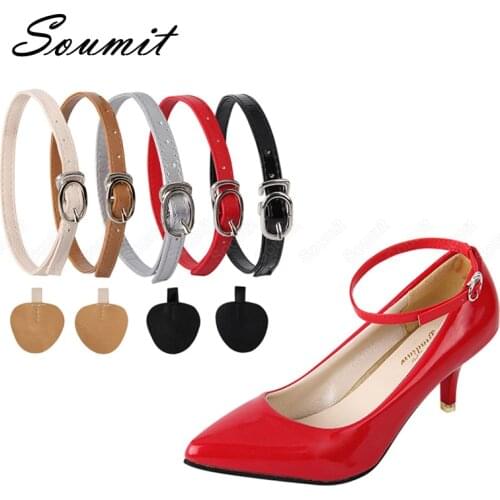 Women Shoe Laces for High Heels Bundle Shoelaces Holding Loose Anti-skid Straps No Tie Lace Shoes Band Accessories Dropshipping