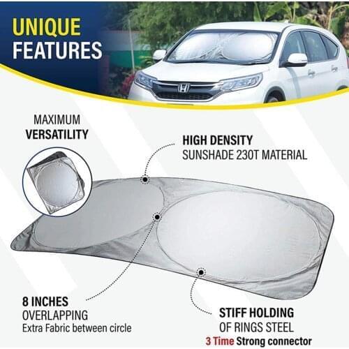 UV Protection Shield Universal Front Rear Car Window Sunshade Sun Shade Visor Windshield Cover Auto Car SunShade