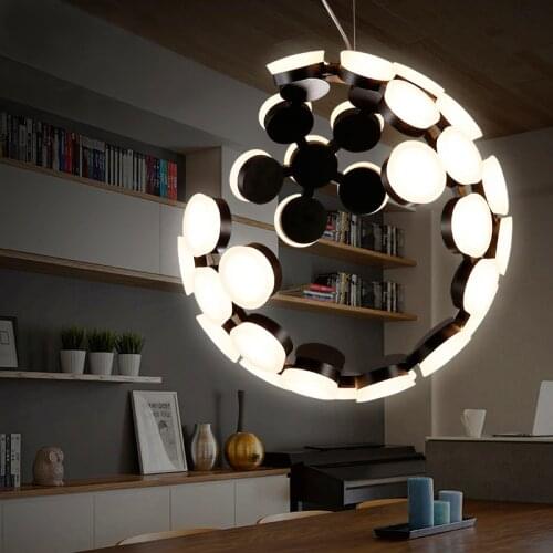 Postmodern chandelier novelty fixtures nordic hanging lights deco pendant lamps living room lighting LED suspension luminaire