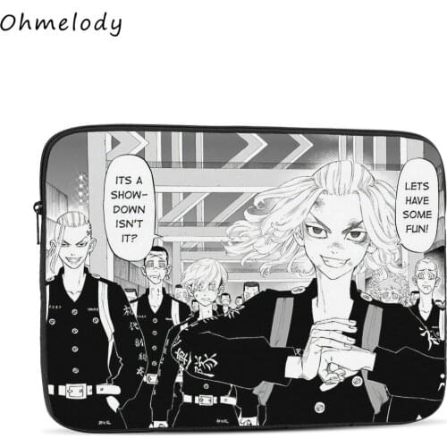 Tokyo Revenger Laptop Sleeve Bag for 10 12 13 14 15 17 inch Notebook Organzier Bags Macbook Air Pro Shockproof Protective Case