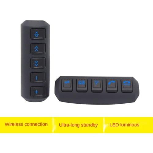 Universal Auto Car Steering Wheel Remote Control Buttons Car Radio DVD GPS Player Multi-function Wireless Controller Car Styling