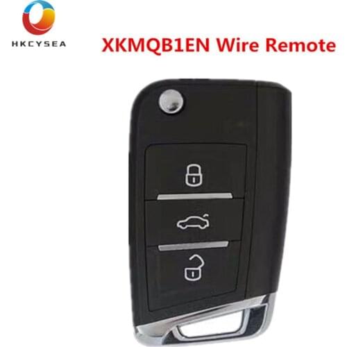 Xhorse 1/5/10pcs/lot Universal MQB Style 3 Buttons VVDI Wire Remote Car Key for VVDI MINI Key Tool VVDI2 Key Programmer