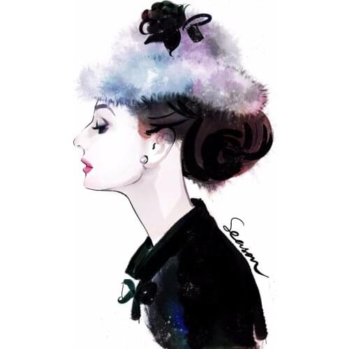 Frameless Wall Decor Pictures Painting By Numbers Hand Painted On Canvas Audrey Hepburn Modern Abstract Oil