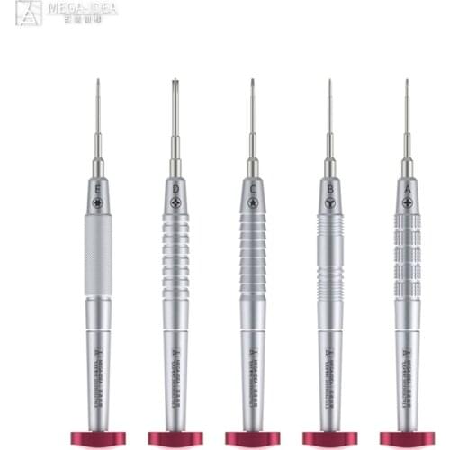 2D Precision Screwdriver Phillips 1.5 Torx T2 Y0.6 2.5 0.8 Magnetic Aluminium Screwdriver for iPhone Mobile Phone Repair Tool