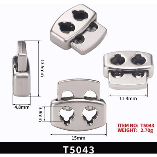 30pcs Metal Spring Deduction Hat CORD LOCK Drawstring Buckle Button Clothing Accessories Accessories Only Rope Deduction Button